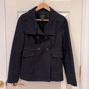 Mango Navy Blue Blazer/Jacket